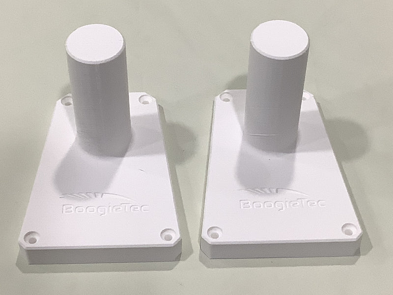 EV EVOLVE 70/90 Top Mount adaptors (White, Pair)